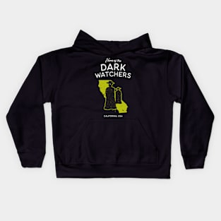 Home of the Dark Watchers - California USA Legendary Cryptid Kids Hoodie